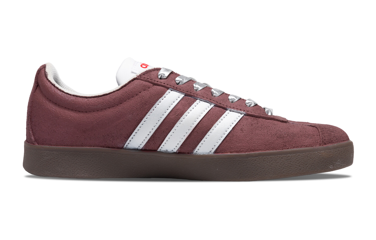 

Кроссовки adidas neo Vl Court Classic Skateboarding Shoes Unisex Low-top Red/Silver, темно-красный