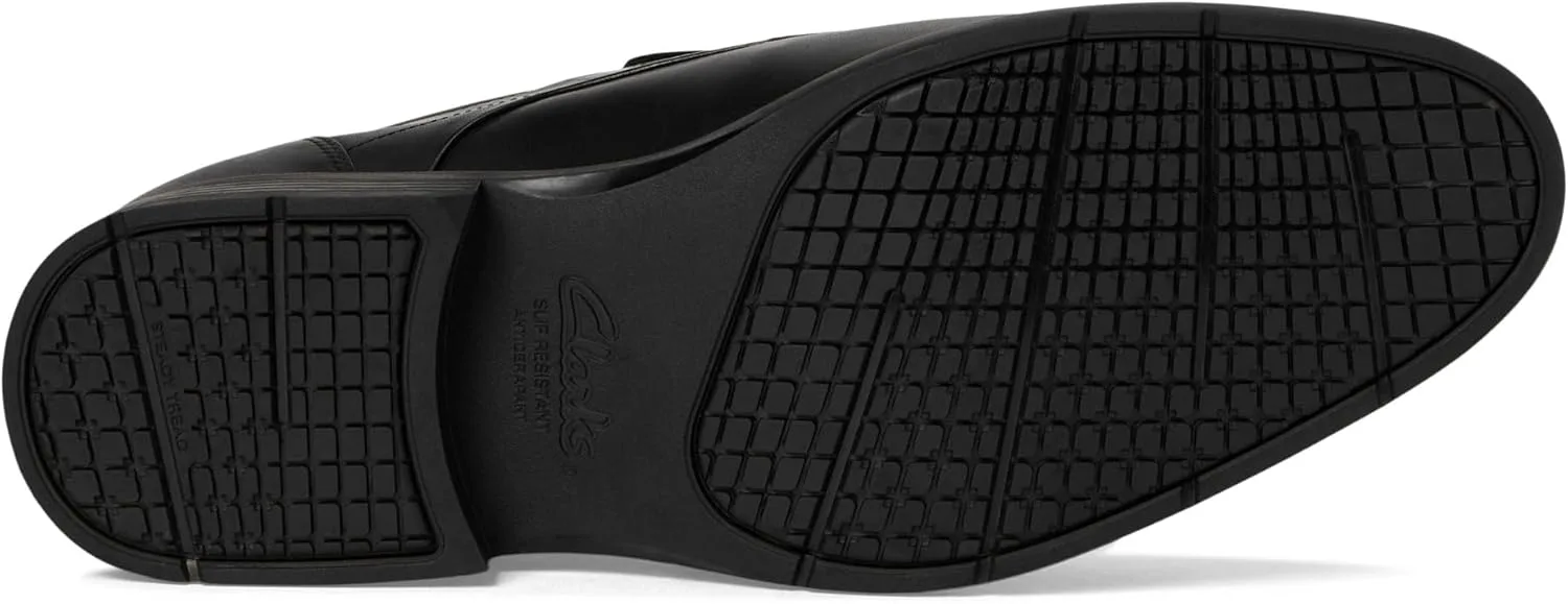 Мужские лоферы Clarks Steadwell Step, черный — фото 3