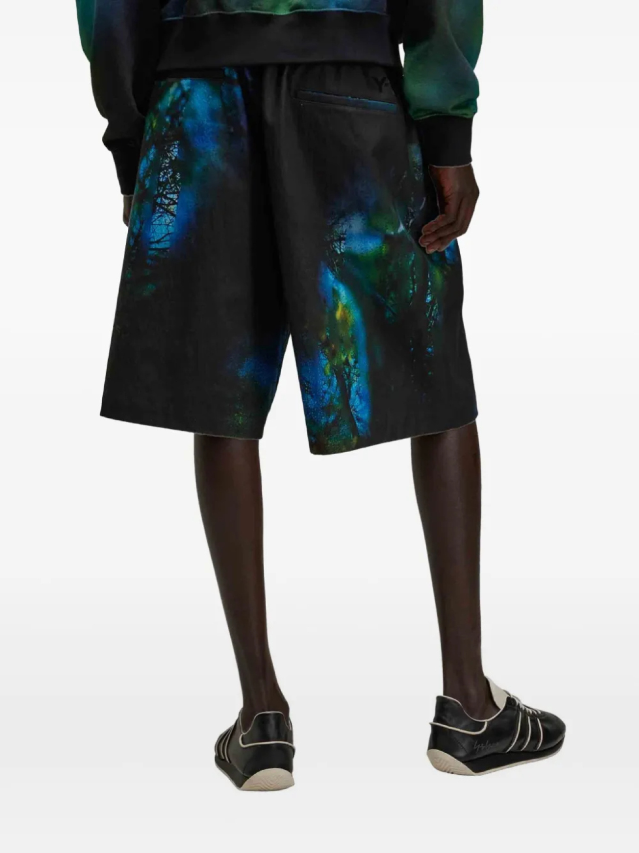 Шорты Adidas Aop, черный — фото 4