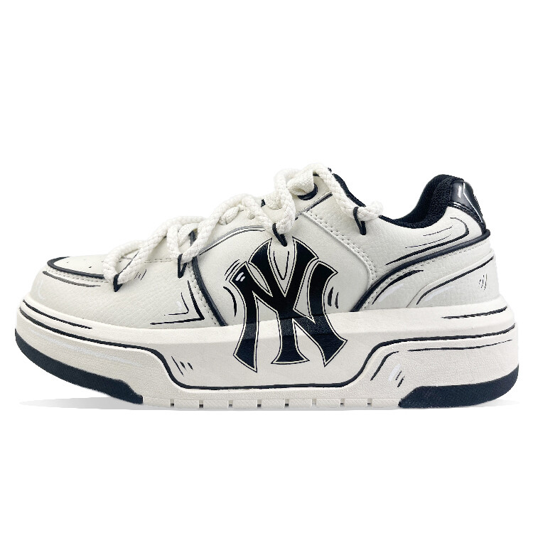 

Кроссовки MLB Chunky Liner Skateboard Shoes Unisex Low-Top Black, Белый, Кроссовки MLB Chunky Liner Skateboard Shoes Unisex Low-Top Black