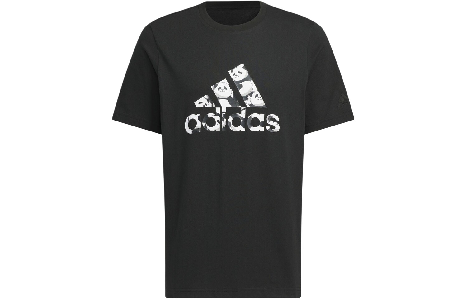 

Футболка мужская черная Adidas, черный