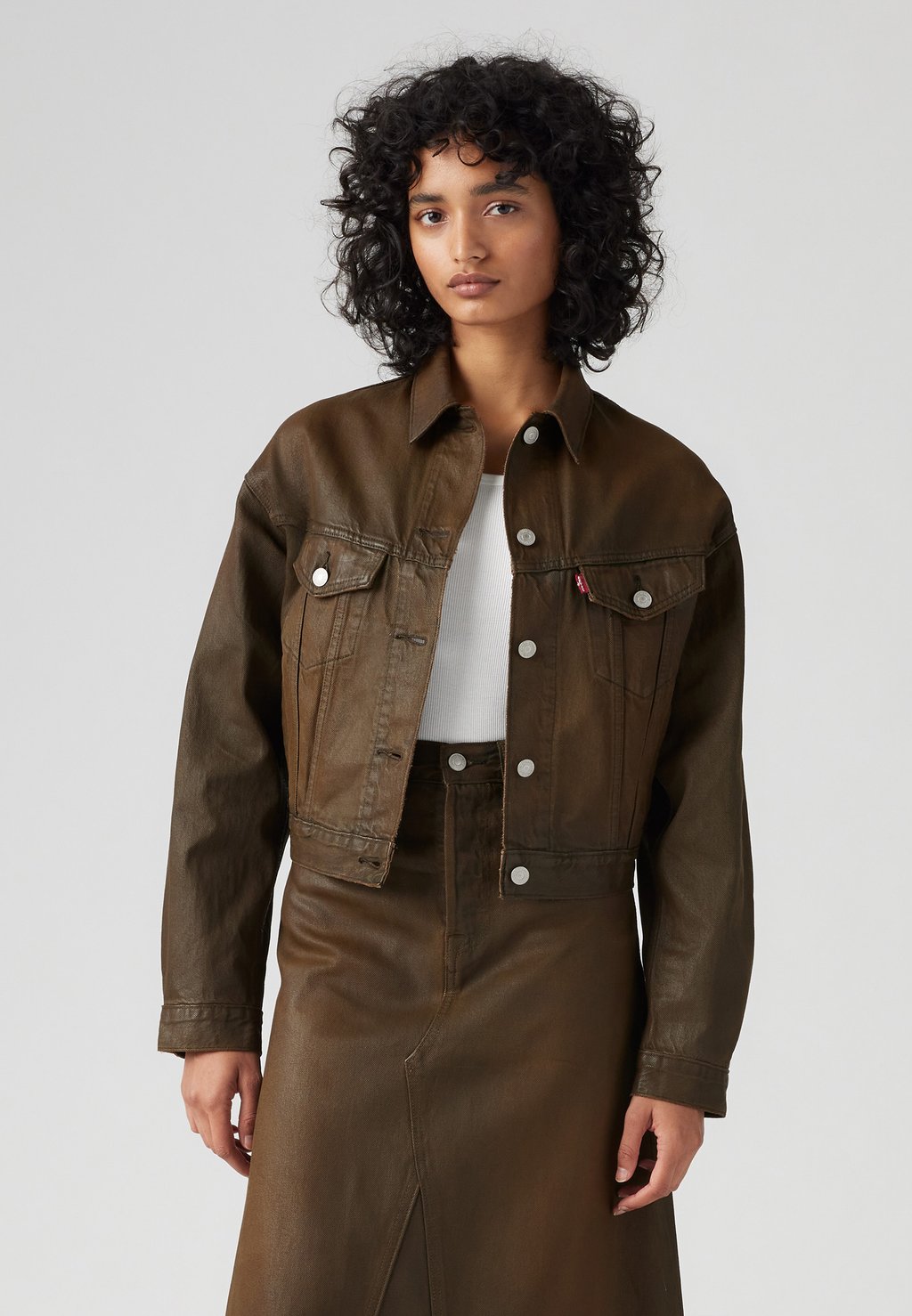 

Джинсовая куртка SHRUNKEN 90S TRUCKER Levi's, деним