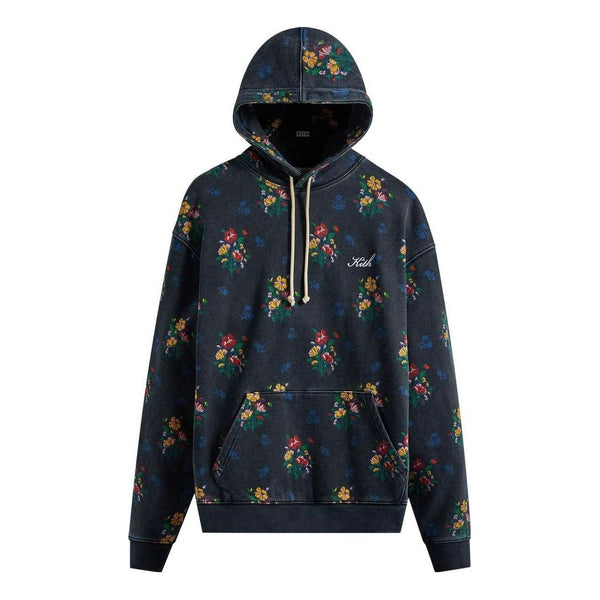 

Толстовка begonia floral williams iii hoodie 'nocturnal' Kith, синий