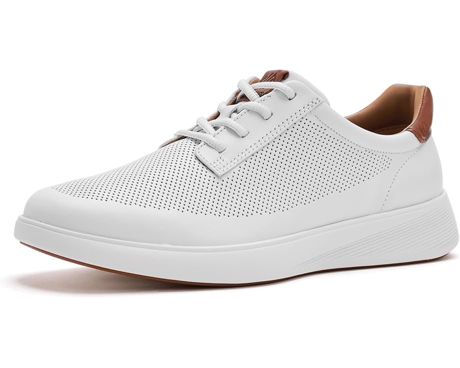 

Мужские оксфорды Johnston & Murphy Ackerson Perfed Plain Toe, White Full Grain