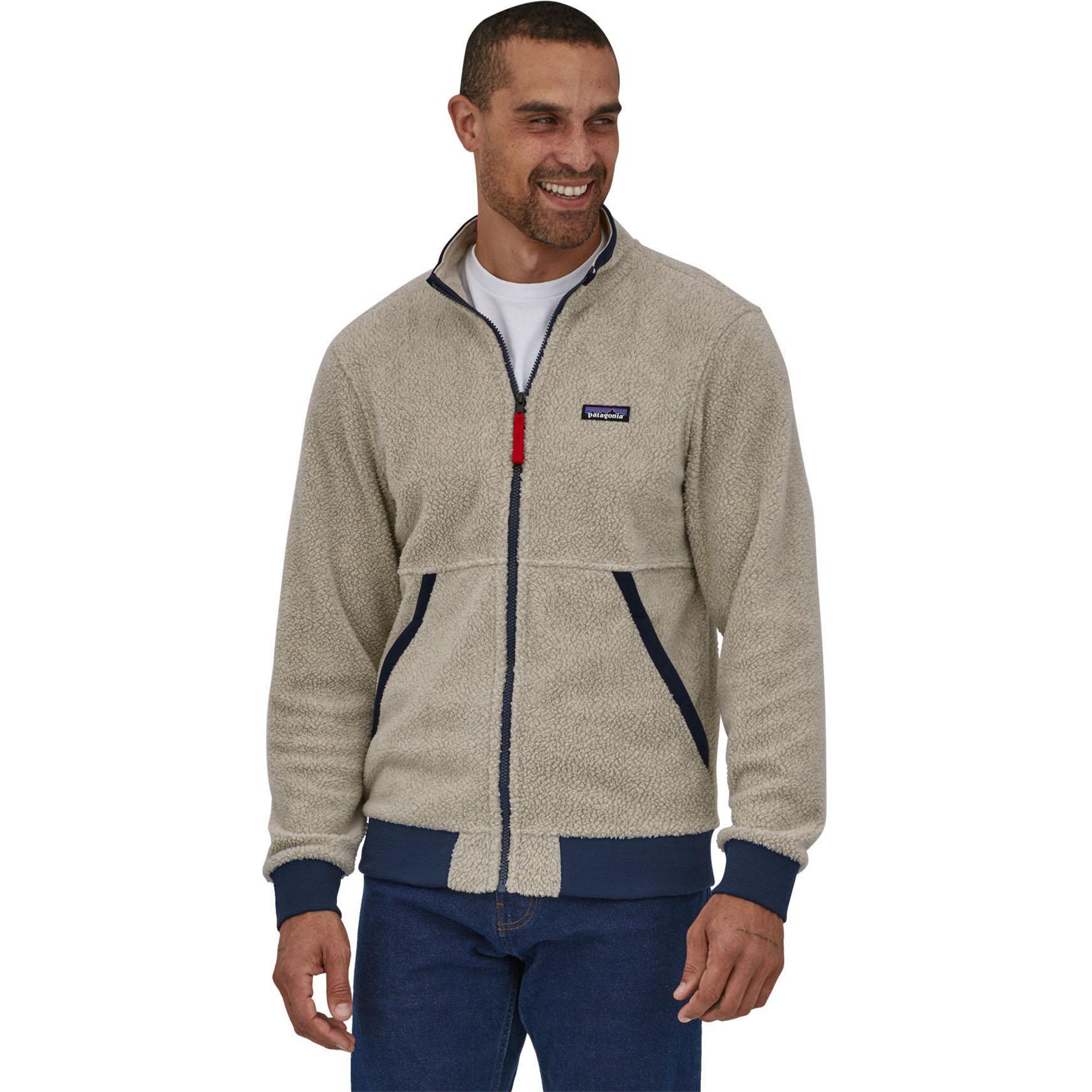 

Мужская флисовая куртка с меховой подкладкой Patagonia, Natural