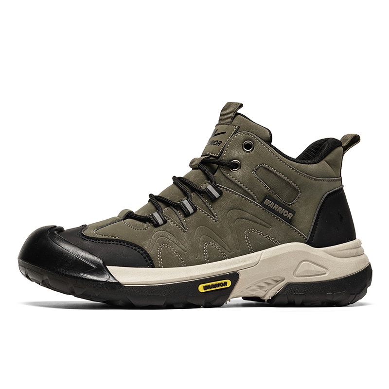 

WARRIOR Высокие горные ботинки Wrapping, Wear Resistant And Non Slip для мужчин, цвет Army Green/Black