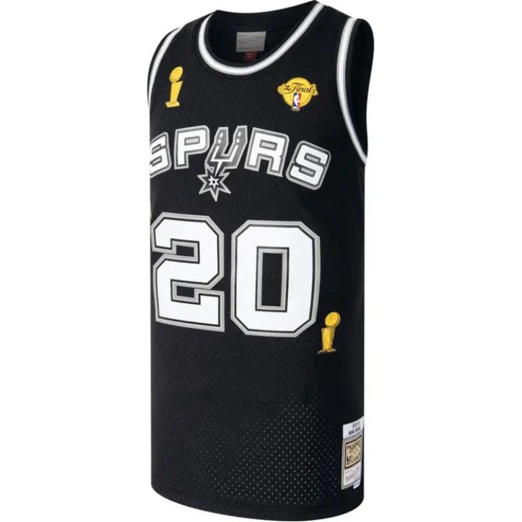 

Mitchell Ness Баскетбольная майка Mitchell & Ness мужская черная