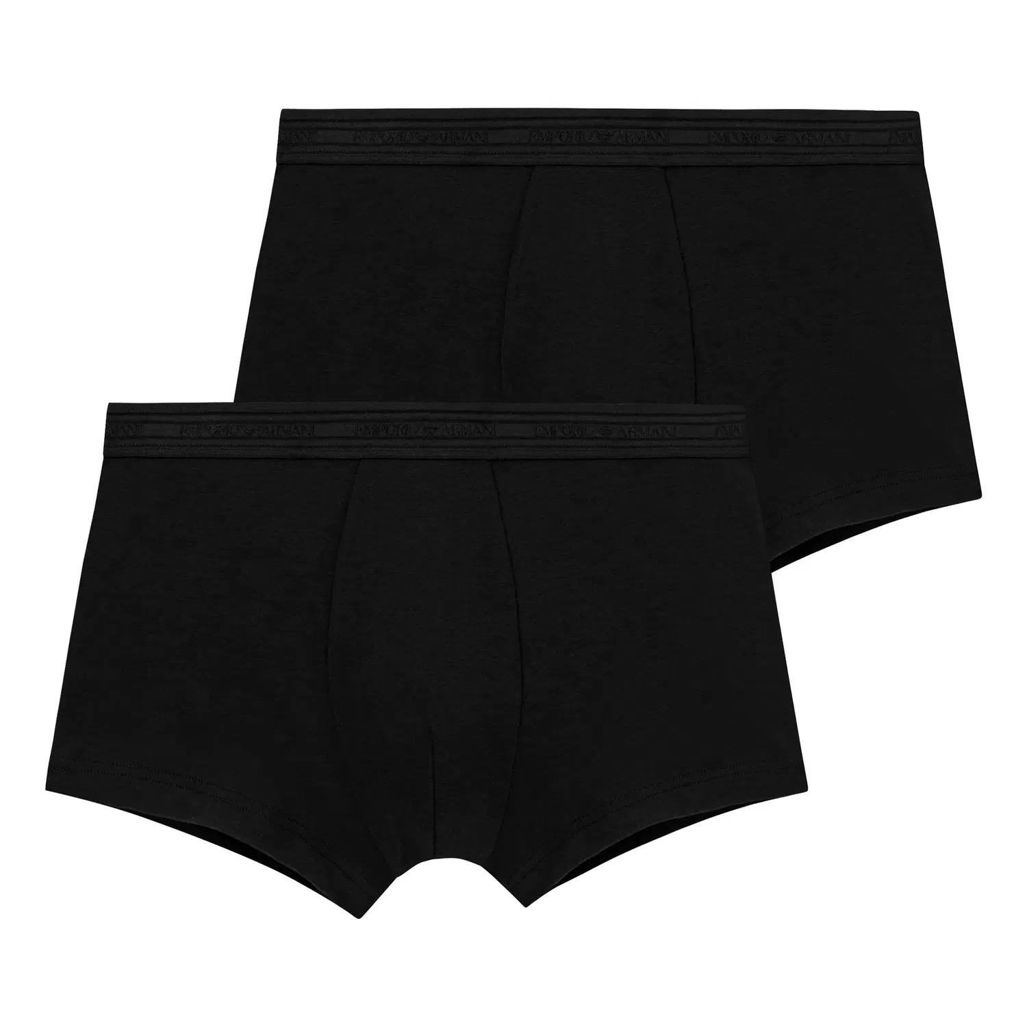 Боксеры из вискозы Emporio Armani, черный