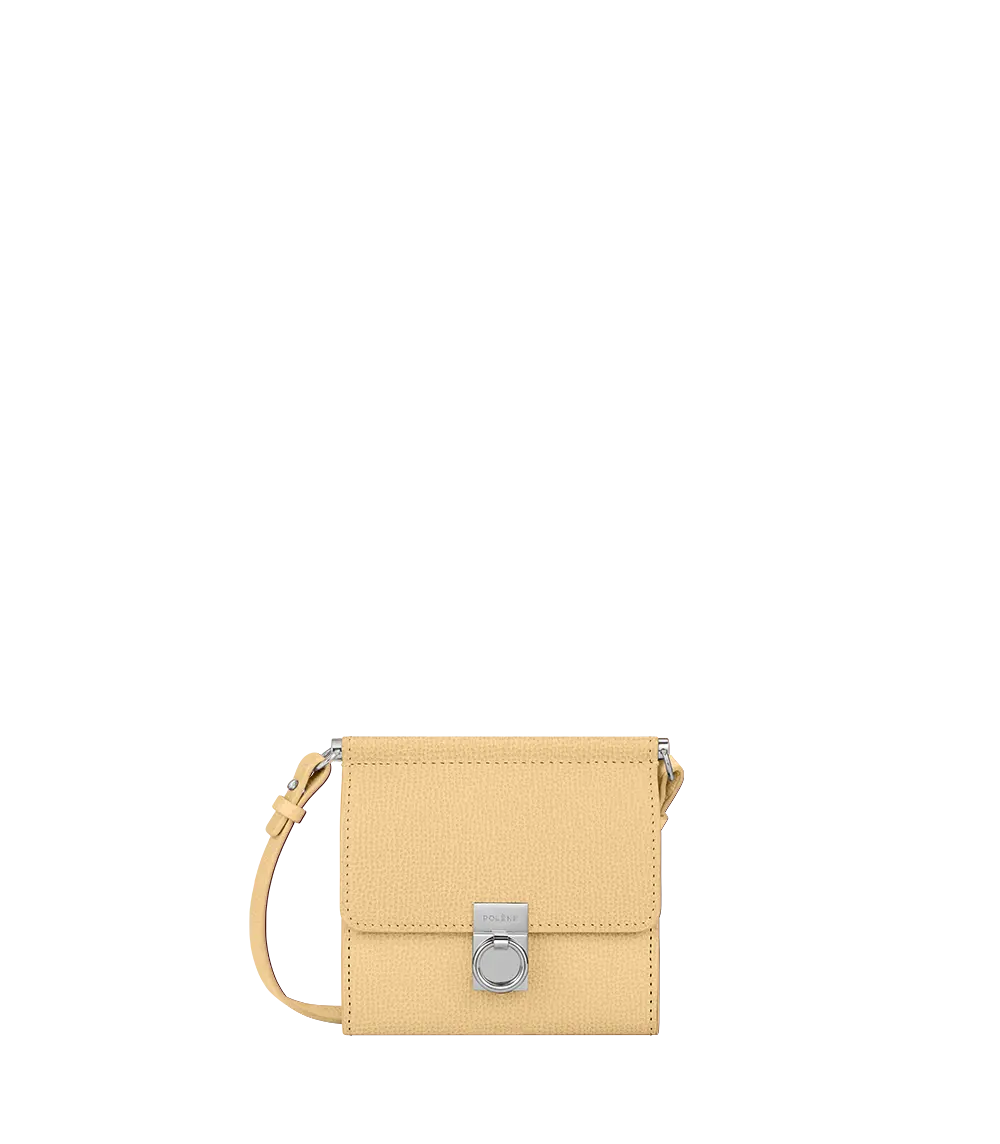 

Кошелек Portefeuille Numéro Sept Bandoulière Edition Blé Grainé