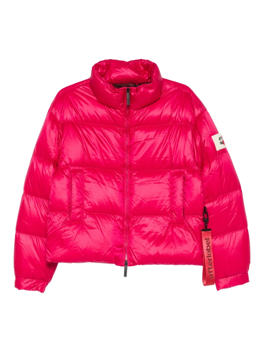 

Дутый пуховик After Label, розовый