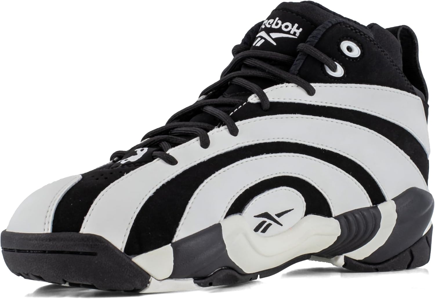 Мужские кроссовки Reebok Shaqnosis, белый/черный — фото 4