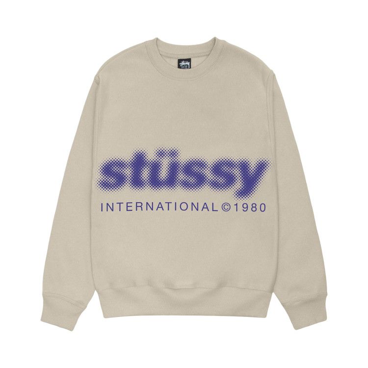 

Свитер Stussy Blur Crew, Khaki