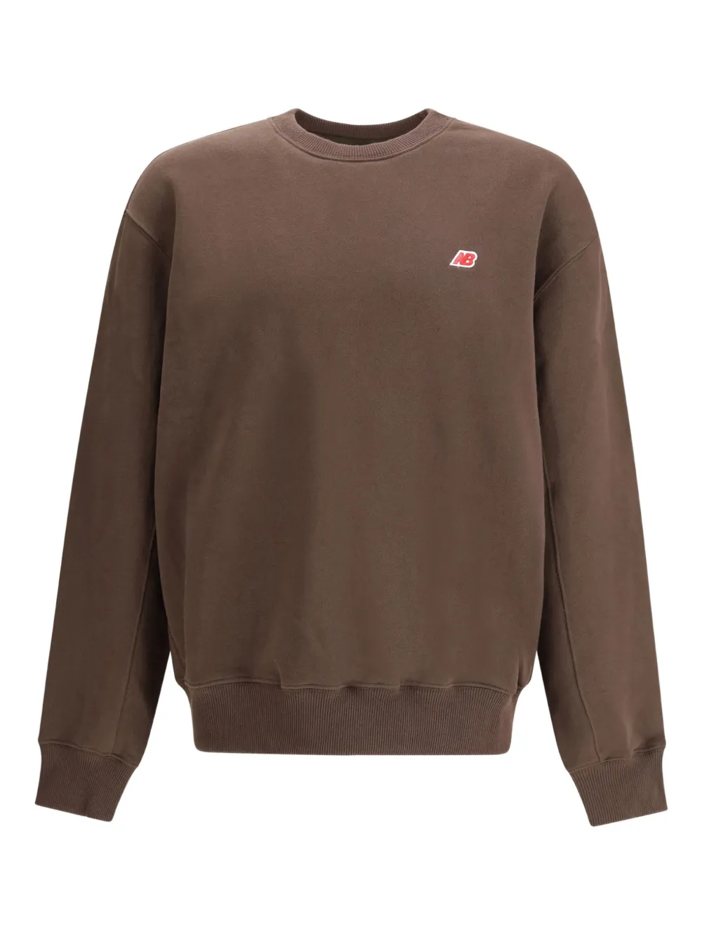 

Сделано в США базовый свитшот с круглым вырезом NEW BALANCE, коричневый