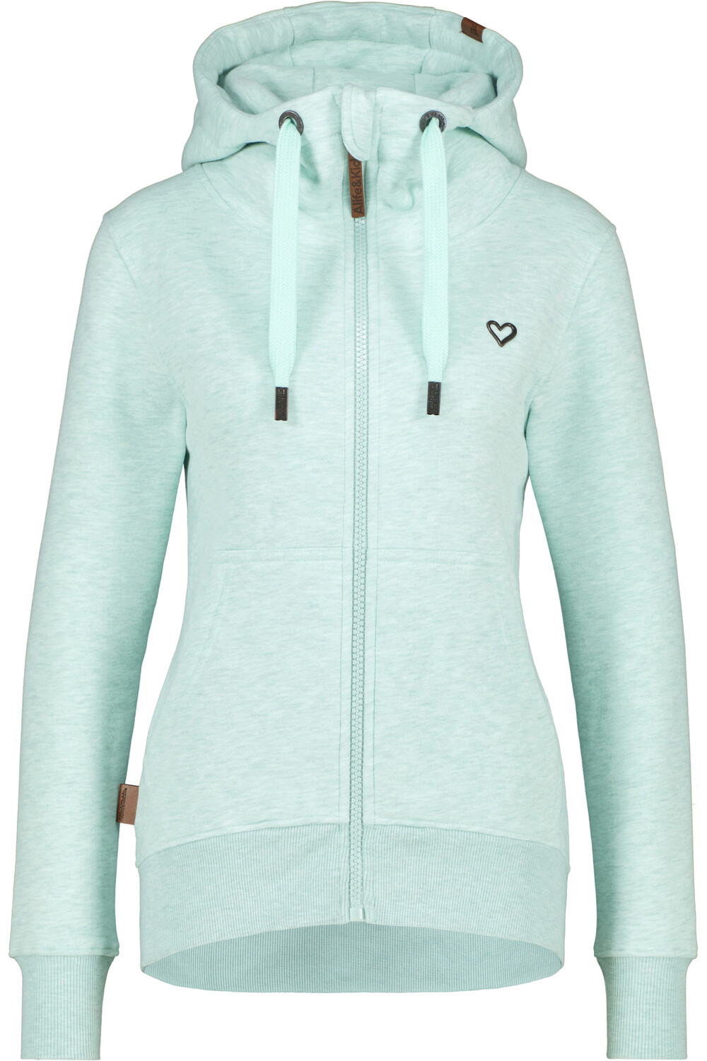 

Толстовка alife and kickin Kapuzen, YasminAK A, цвет ice mint melange