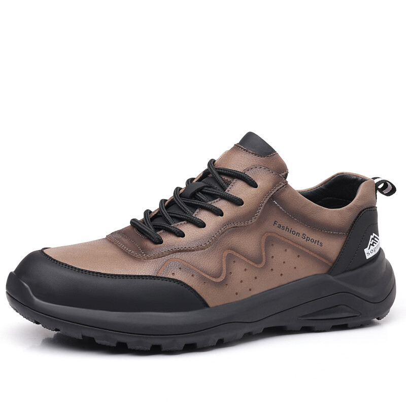 

Кроссовки мужские Lifestyle Shoes Men Low-Top Luomaike, коричневый