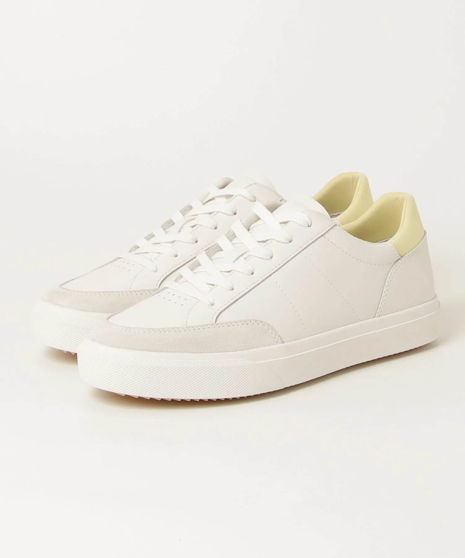 Мужские кроссовки CLAE MONROE VP белые с желтым