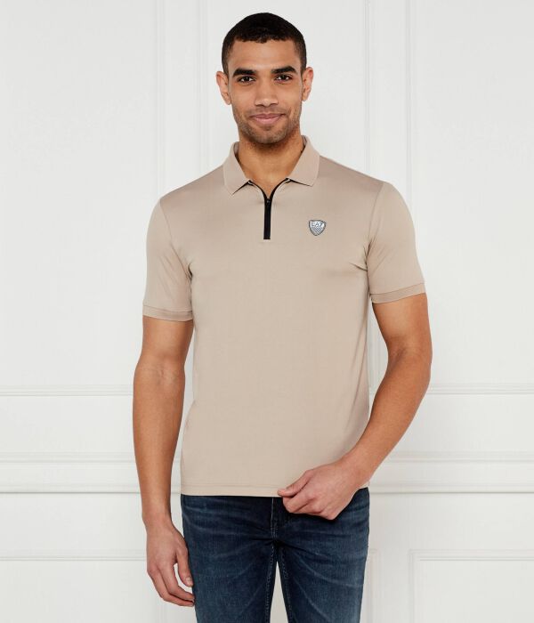 

Рубашка поло Slim fit Ea7, желтый