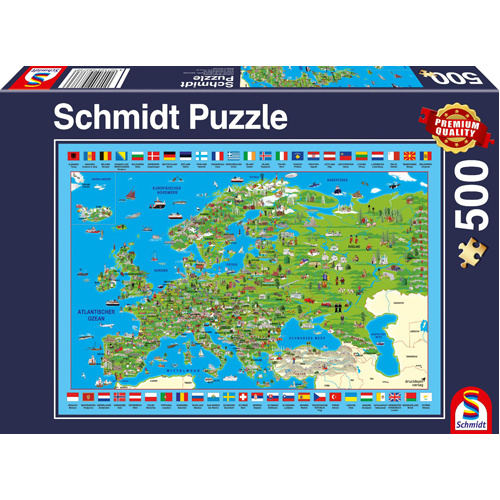 

Пазлы Discover Europe (500Pc)