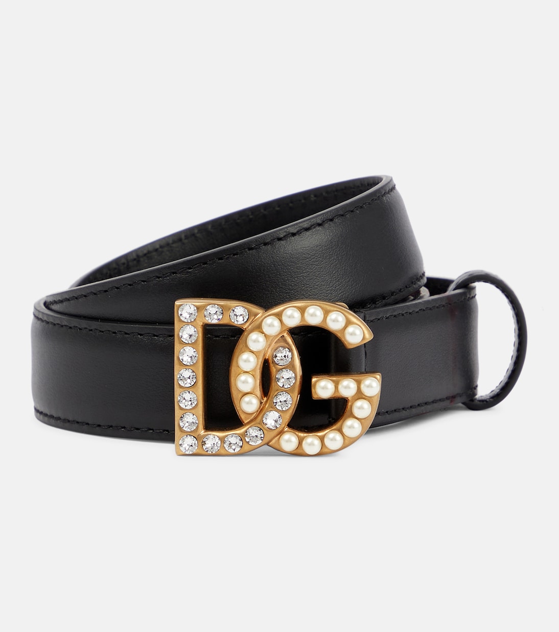 

Декорированный кожаный ремень DG Dolce&Gabbana