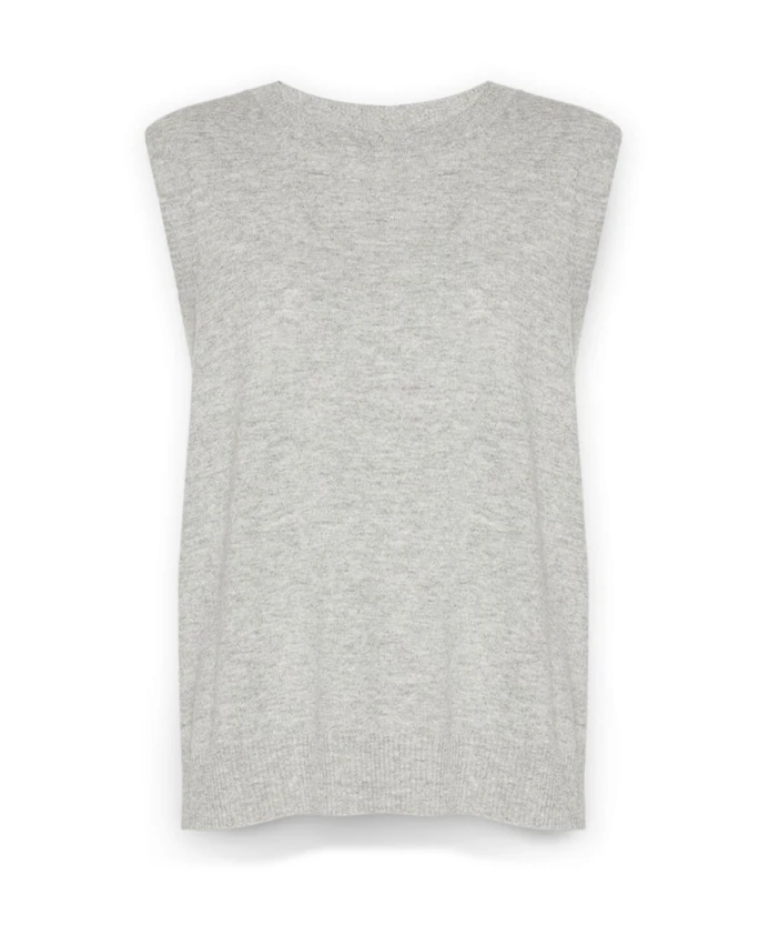 

Жилет с боковыми пуговицами Elena Mirã², серый