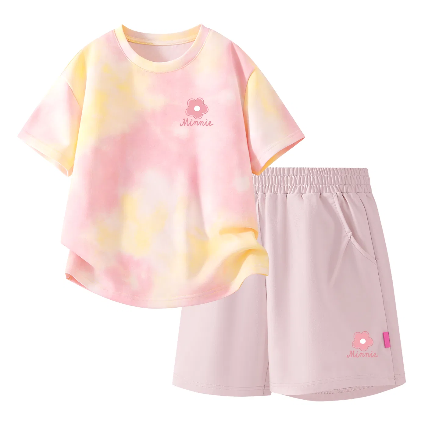 Детский спортивный костюм Casual Sportswear 2 Piece Set Disney, Di L Cute Nini K Twilight Blue+Di L Cute Nini K_Bottom Right Mist White — фото 3