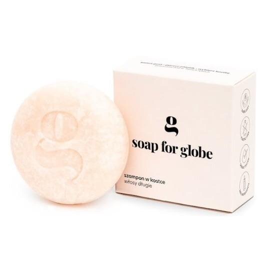 

Мыло For Globe, шампунь для длинных волос, длинные и блестящие, 80 г, Soap for globe