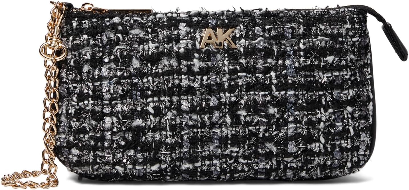 

Сумка Anne Klein Tweed Chain Wristlet, цвет Tweed/Black Multi/Black