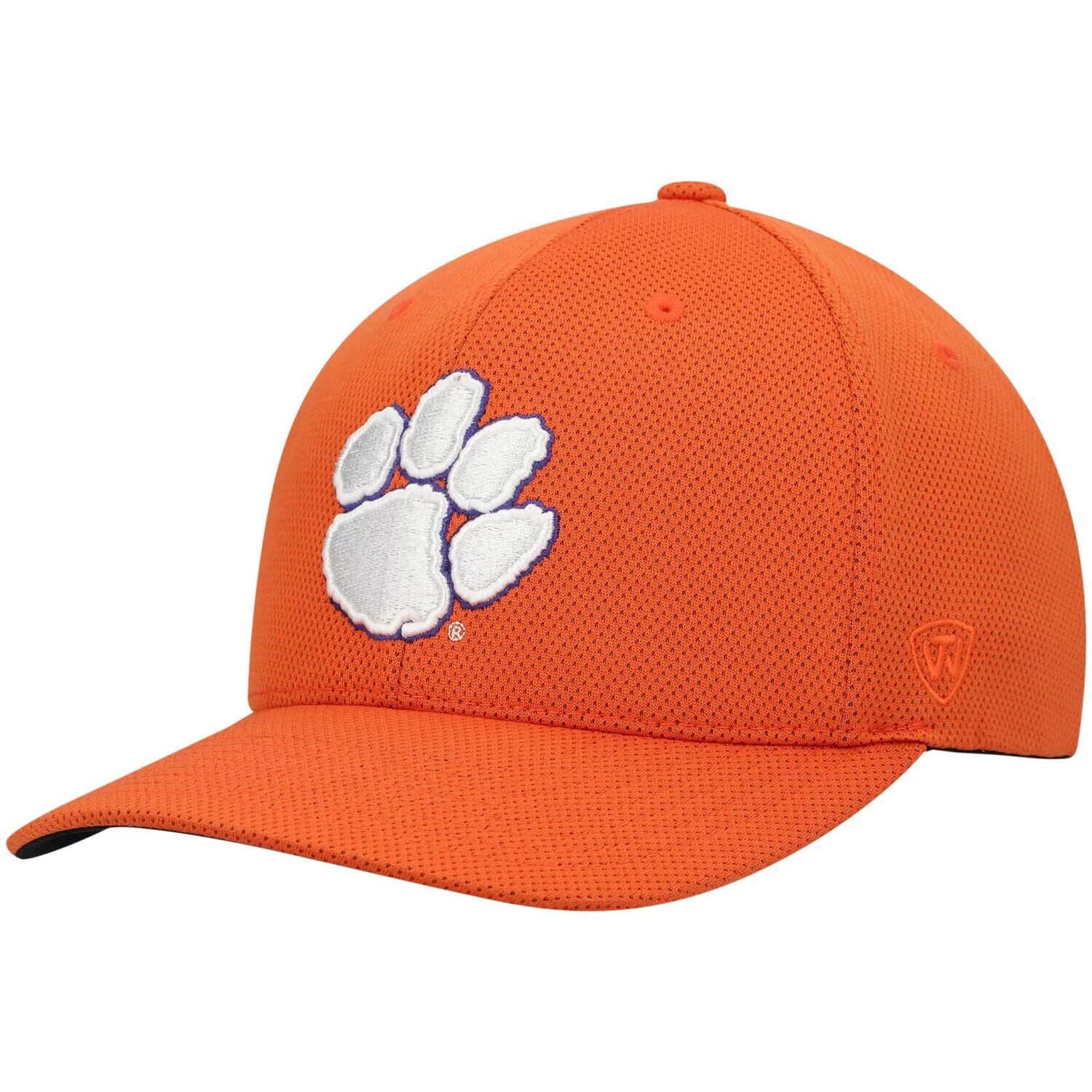 

Мужская кепка Top of the World оранжевого цвета с гибким логотипом Clemson Tigers Reflex