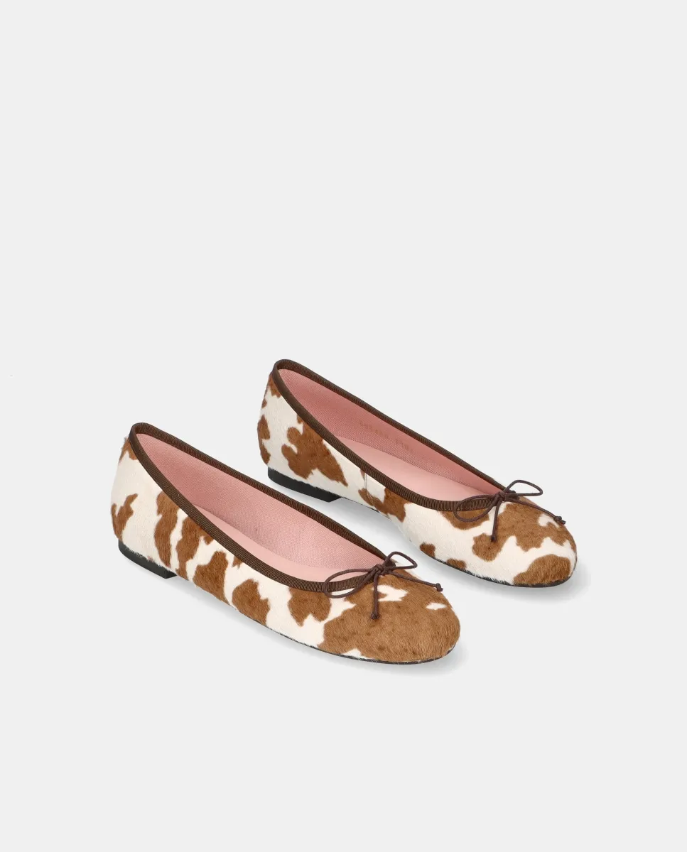 Женские балетки Nicole с анималистичным принтом пони Pretty Ballerinas, мультиколор — фото 3