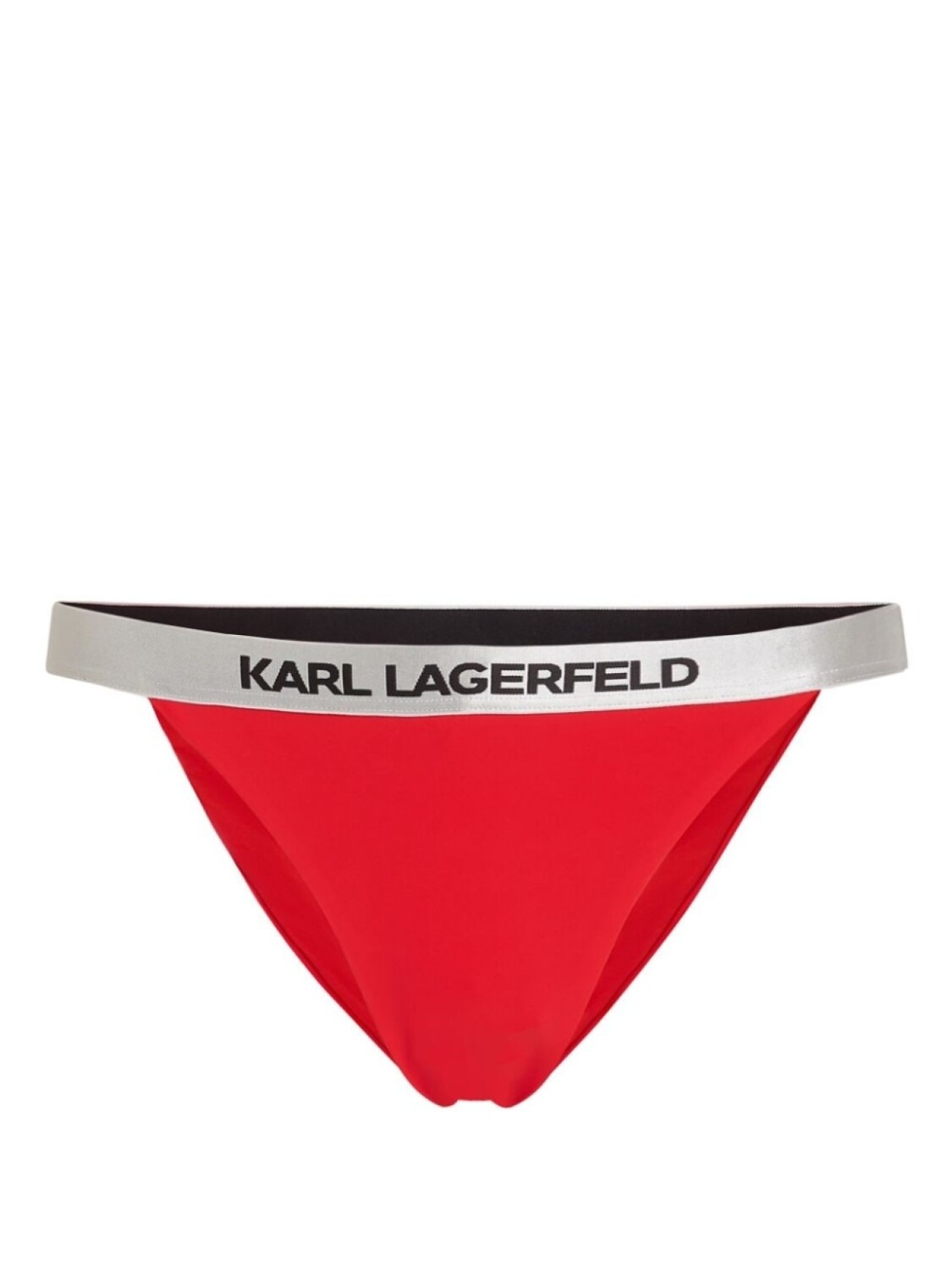 

Karl Lagerfeld плавки бикини с логотипом, красный