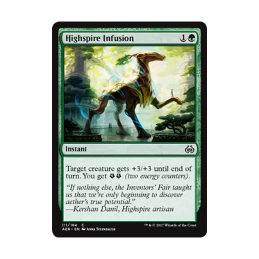 

CCG Настой Высокогорья (С) (Фольга), MTG - Aether Revolt