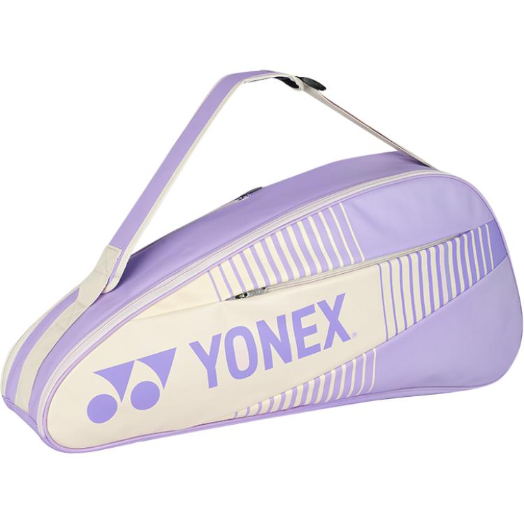 

YONEX Сумка для ракеток для бадминтона 3 шт, наплечная сумка, светло-фиолетовый, унисекс