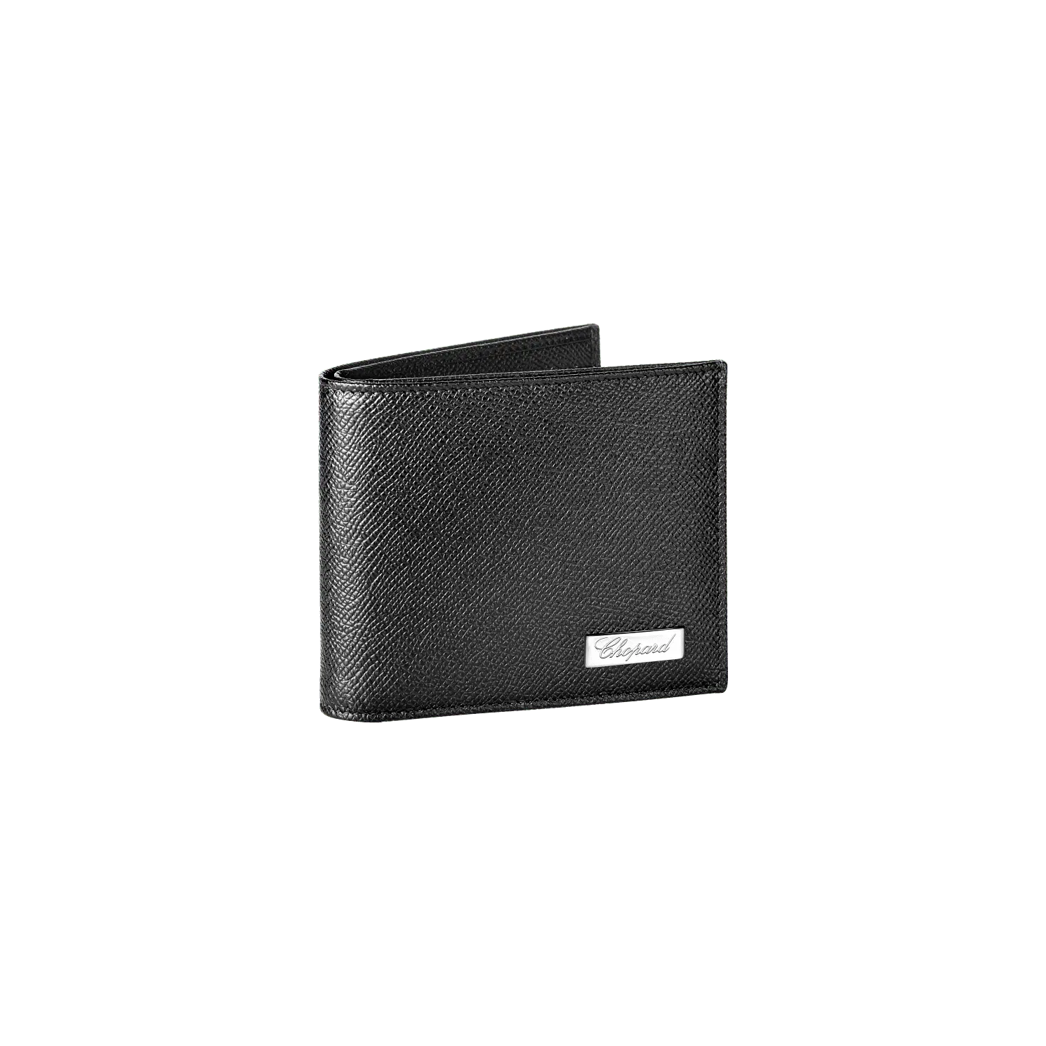 

Кошелек Chopard Il Classico mini wallet - Черная зернистая телячья кожа