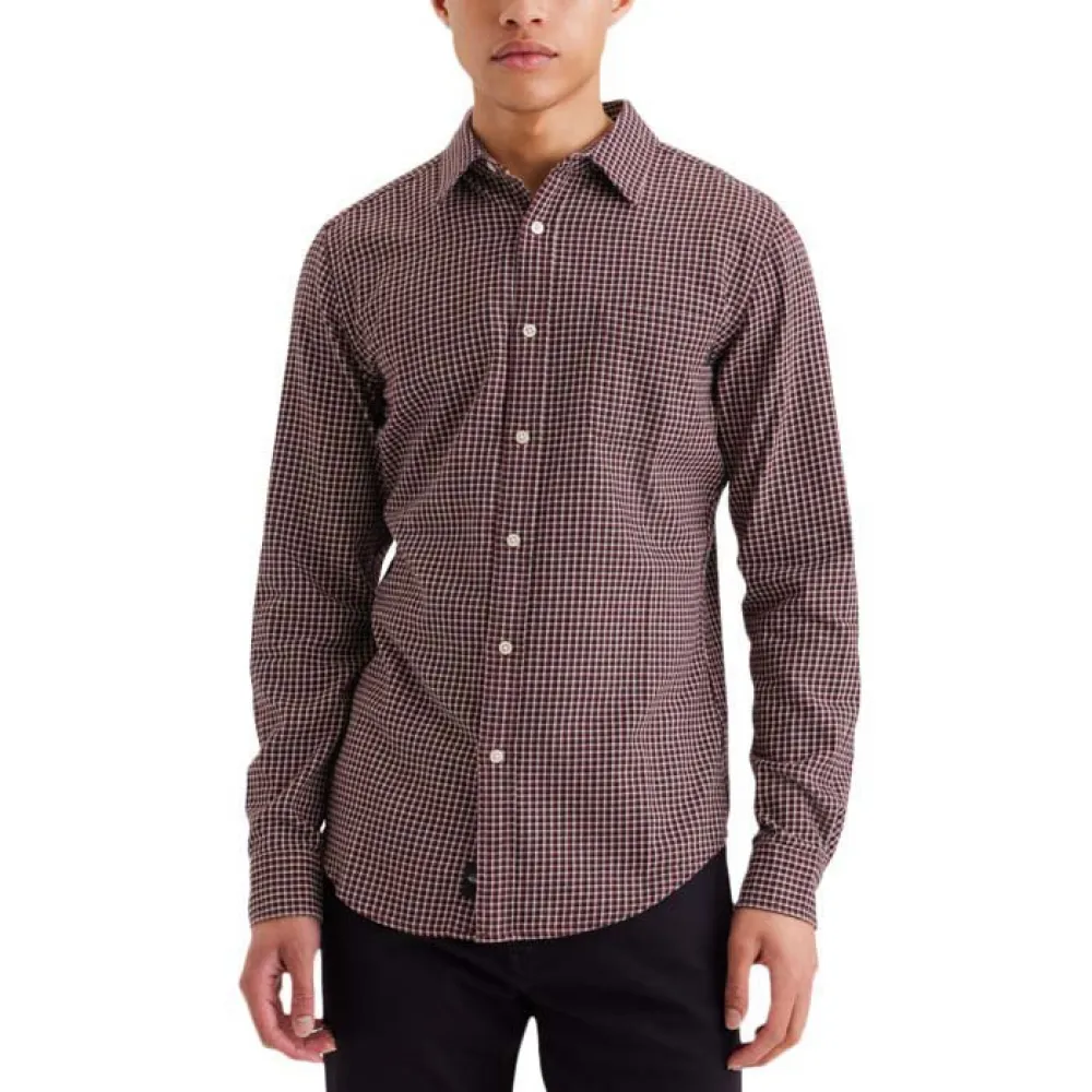 

Рубашка Dockers Original Slim, красный