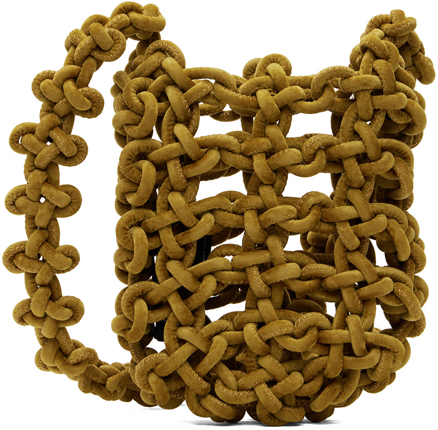 

Желтая сумка Knot Armpit Tech KARA, Желтый, Желтая сумка Knot Armpit Tech KARA