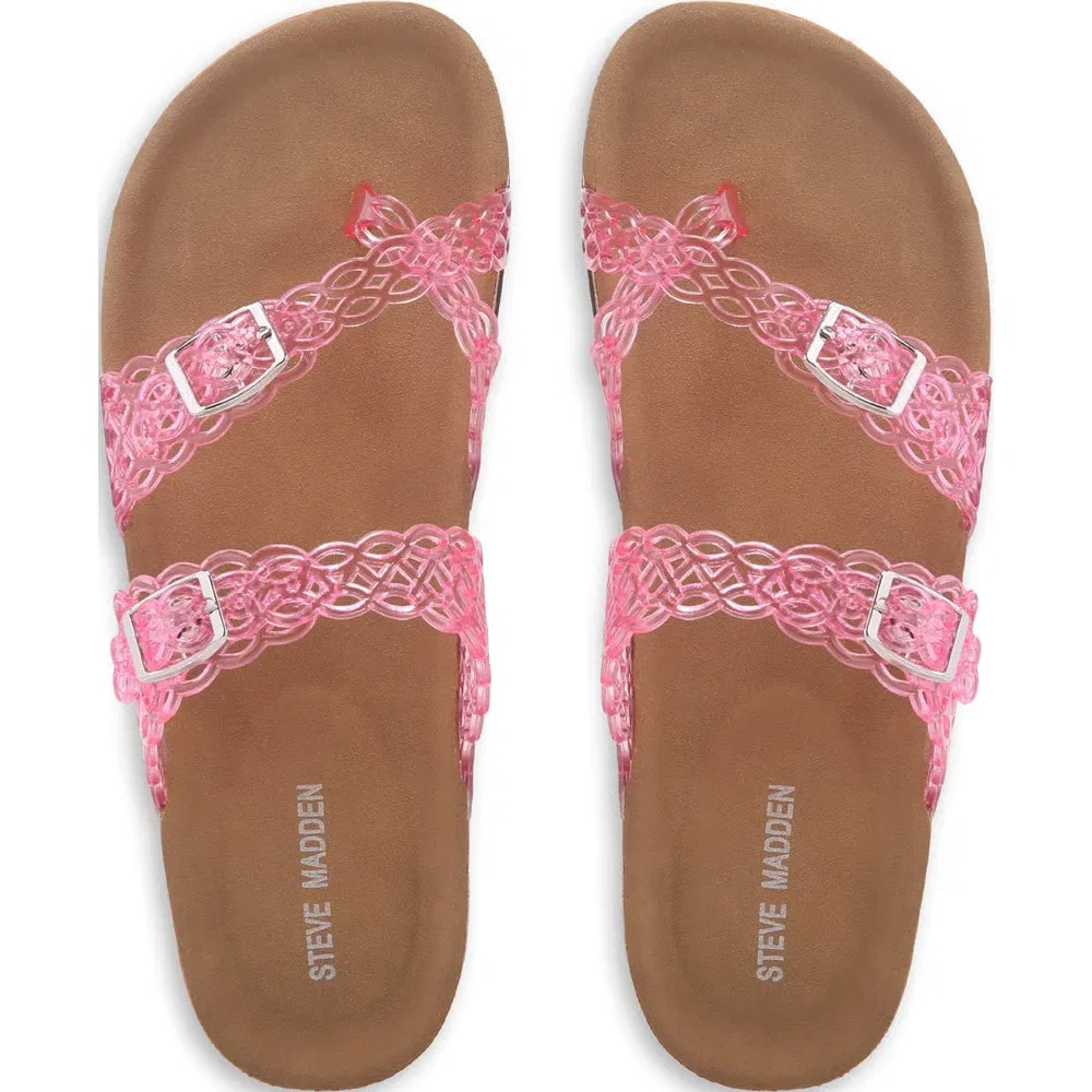 Детские сандалии Steve Madden, Pink — фото 4