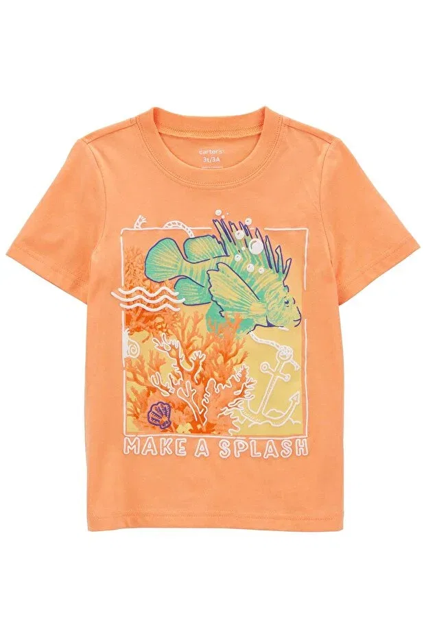 Детская футболка с коротким рукавом Carter'S, Multicolor