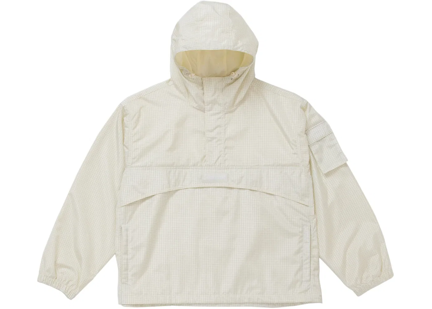 Мужская анорак Supreme Anorak, White