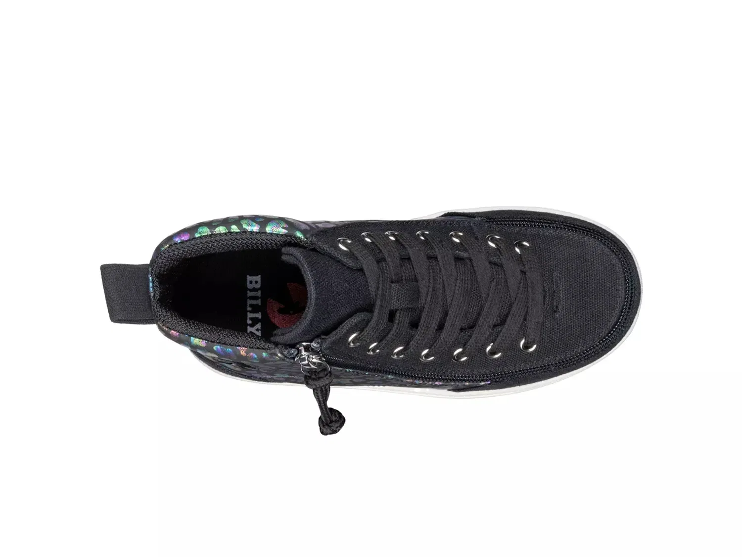 Кроссовки высокие Classic II, Black Leopard Print, BILLY Footwear — фото 3