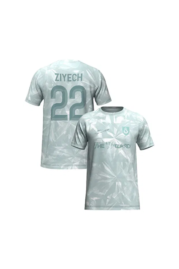 Детская футболка для девочек с принтом Galatasaray Children's Judge Ziyech Design FC T-Shirt Gsstore, 142342
