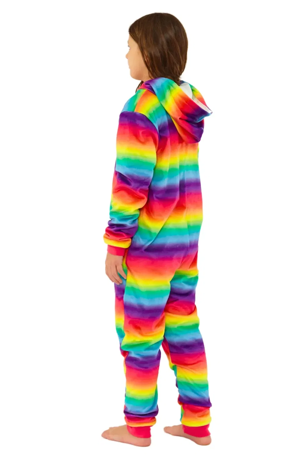 Детский слип из флиса Rainbow Ombre Cozy N Dozy, Multi — фото 4
