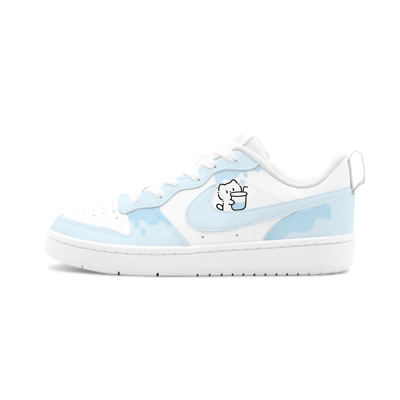 Детские кроссовки для скейтбординга с принтом Ice Drink Cat Talk Nike