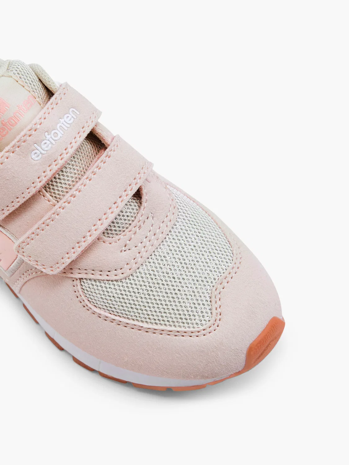 Детские кеды на липучке elefanten, цвет Rose Gold — фото 2
