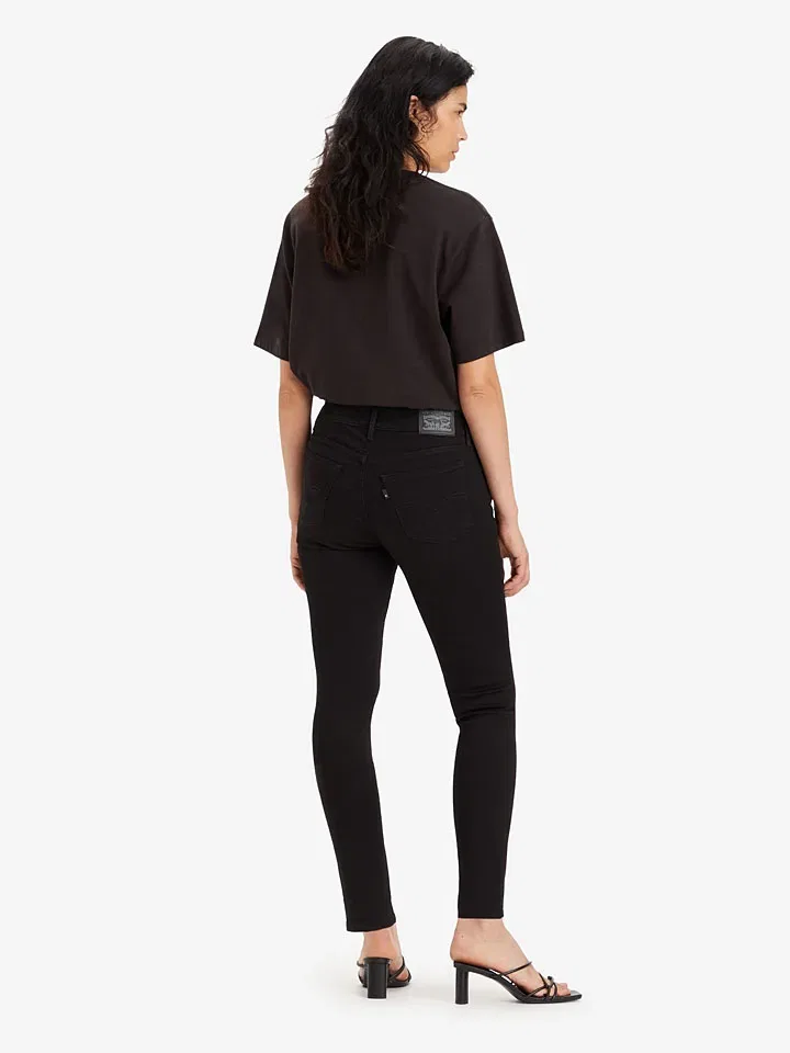 Женские джинсы skinny fit 711 Levi's, Black — фото 3