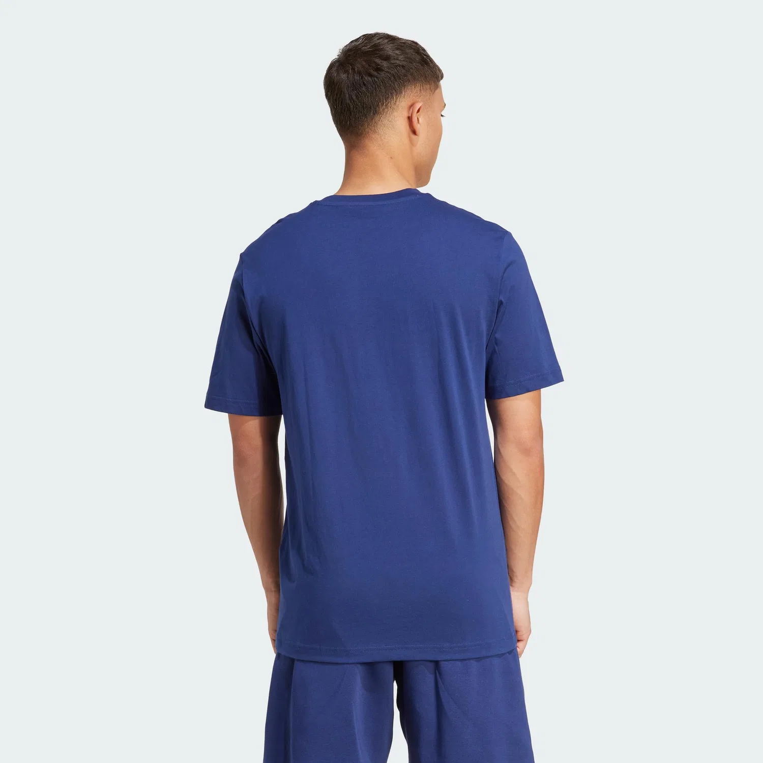 Мужская футболка с принтом Collegiate Lineage adidas, Dark Blue — фото 2