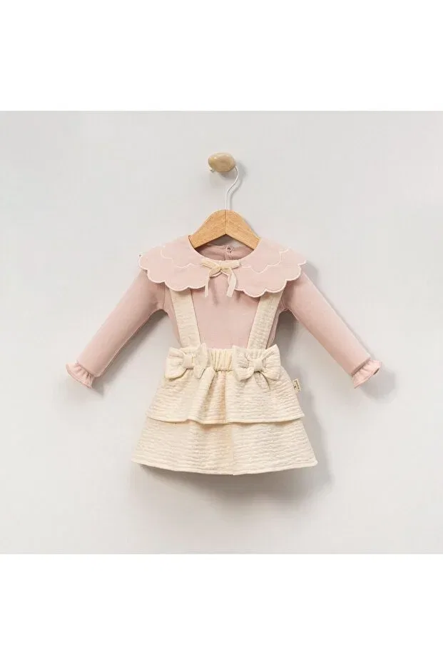 Детский комплект для девочек хлопковый Minikincibaby, Powder — фото 3