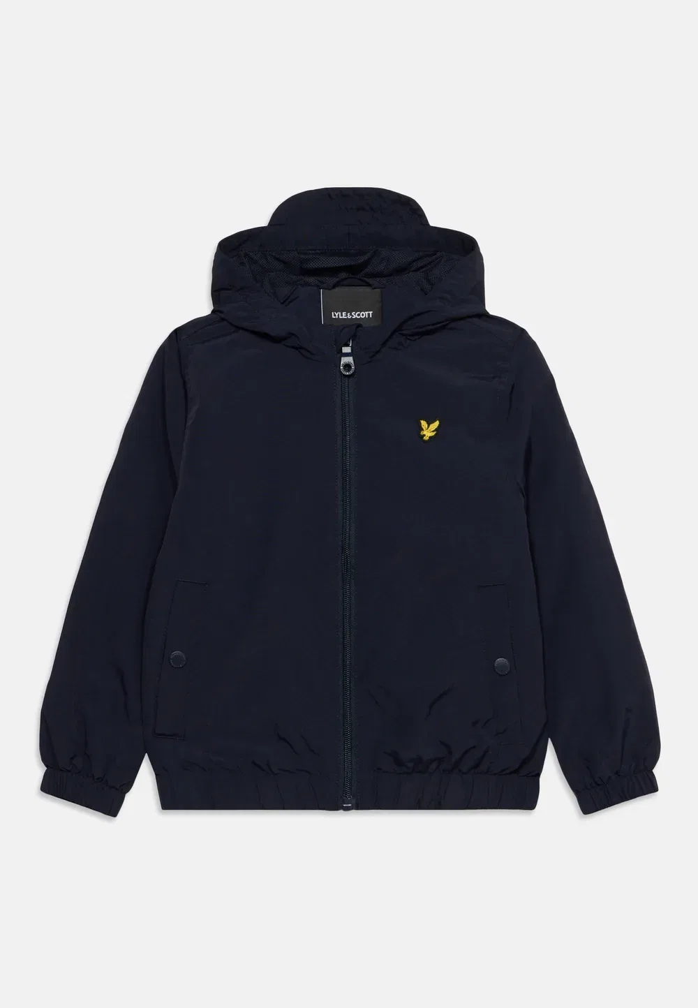Куртка унисекс на молнии с капюшоном - куртка для активного отдыха Lyle & Scott, Dark Navy