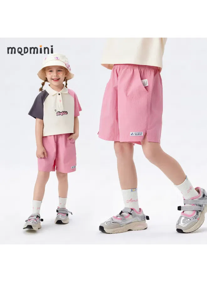 Шорты спортивные легкие детские Mqdmini, розовый