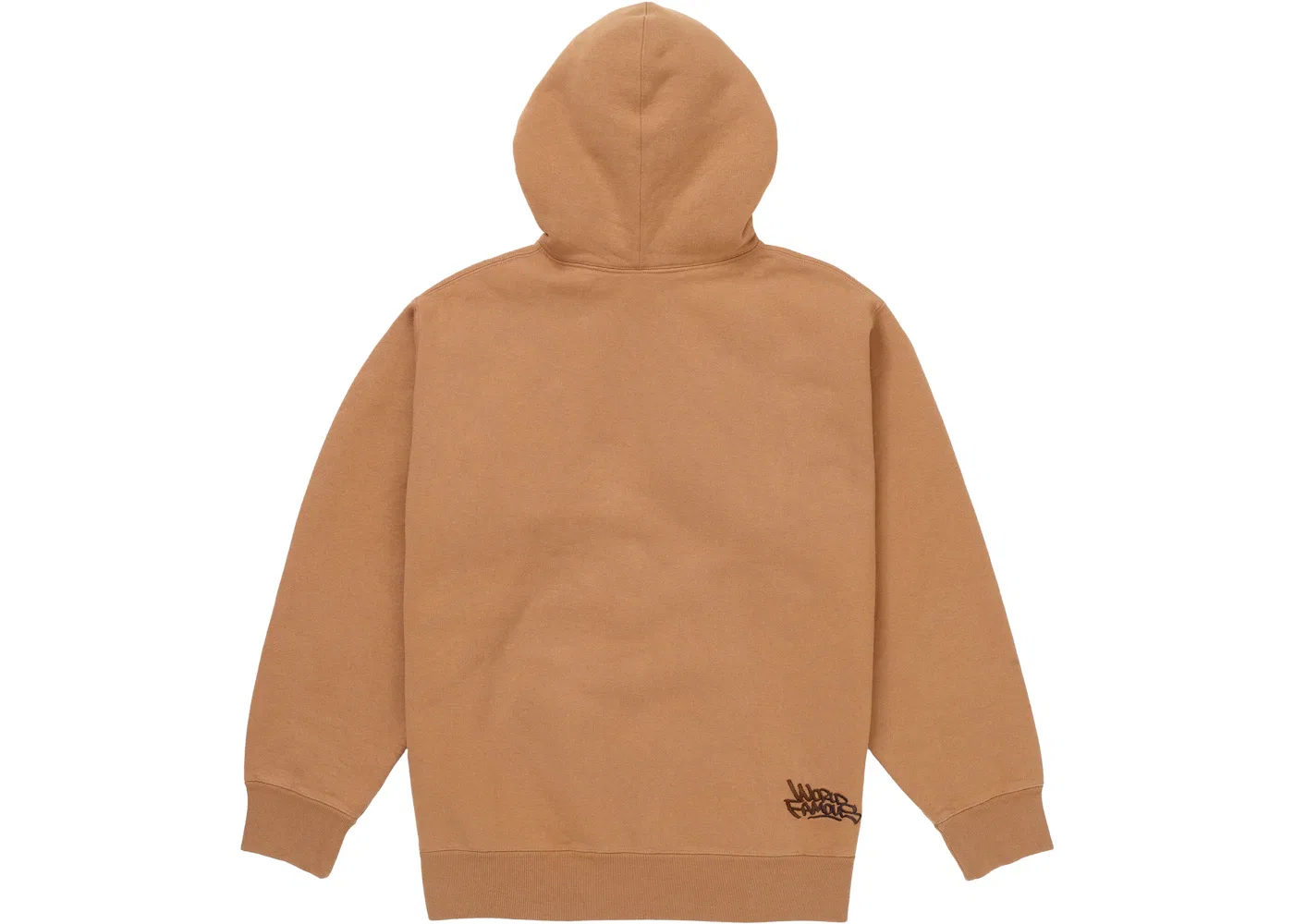 Мужская худи Supreme Handstyle Hooded Sweatshirt, Brown — фото 2
