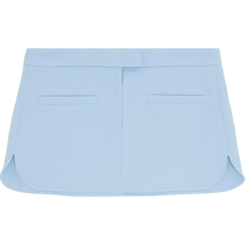 

Мини-юбка Courreges Twill Heritage Pocket, синий